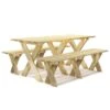 Juego De Comedor De Jardín 3 Piezas Madera De Pino Impregnada VidaXL -Jardín Muebles Ventas 004e96d3ff0c226e685041612d4f5592f151bec1 087787dd0c314897b5f52867708abe37