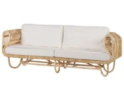 Conjunto De Jardín De Ratán Natural 4 Plazas DOLCEDO -Jardín Muebles Ventas 00ba421de046fe2e0fa8968e5eb5b0c8281801d9 2d03d9ff4f66465cbe2abac2cc900556