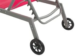 Tumbona De Metal/textil Trenzado Rojo/negro LEVANZO -Jardín Muebles Ventas 017eb89795b23c2a5c49a847d12ff0ce48e13ed1 4ed900cc6ddc4a548fc0e24e45d73bf7