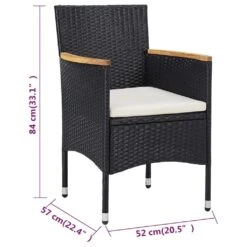 Juego De Comedor De Jardín 11 Piezas Ratán Sintético Negro VidaXL 13 Juego De Comedor De Jardín 11 Piezas Ratán Sintético Negro VidaXL -Jardín Muebles Ventas 02452338c150931620bcb627dbd216cc4fe34f85 4bcb618fcf854986bc3dd32afee54eeb
