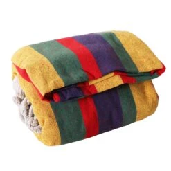 Outsunny Hamaca De Algodón Para Jardín 210x150 Cm Hamaca Colgante Portátil Carga Máx. 180 Kg Para Acampar Piscina Camping Rayas Multicolor -Jardín Muebles Ventas 02a3926be00224fd8ba88ae83022d055d4444b52 05ff7347ea454c3bb58d1972b8496bd7