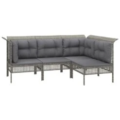 Set De Muebles De Jardín 13 Pzas Y Cojines Ratán Sintético Gris VidaXL 12 Set De Muebles De Jardín 13 Pzas Y Cojines Ratán Sintético Gris VidaXL -Jardín Muebles Ventas 059a8bc18de12379ec3f61aba5c27b8b2d1d5b73 0bbf03ae5f8445b3ba9853a6db92b398