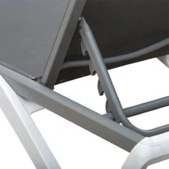 Outsunny Tumbona Reclinable De Jardín Con Ruedas Y Respaldo Ajustable En 5 Niveles Sillón Relax De Aluminio Para Terraza Balcón Piscina 170x67,5x95 Cm Gris Blanco -Jardín Muebles Ventas 0a2dd31e0e95ffdfb79bec90d966efe6a3df3826 5bff930105b143df8358213fa2cb26f3