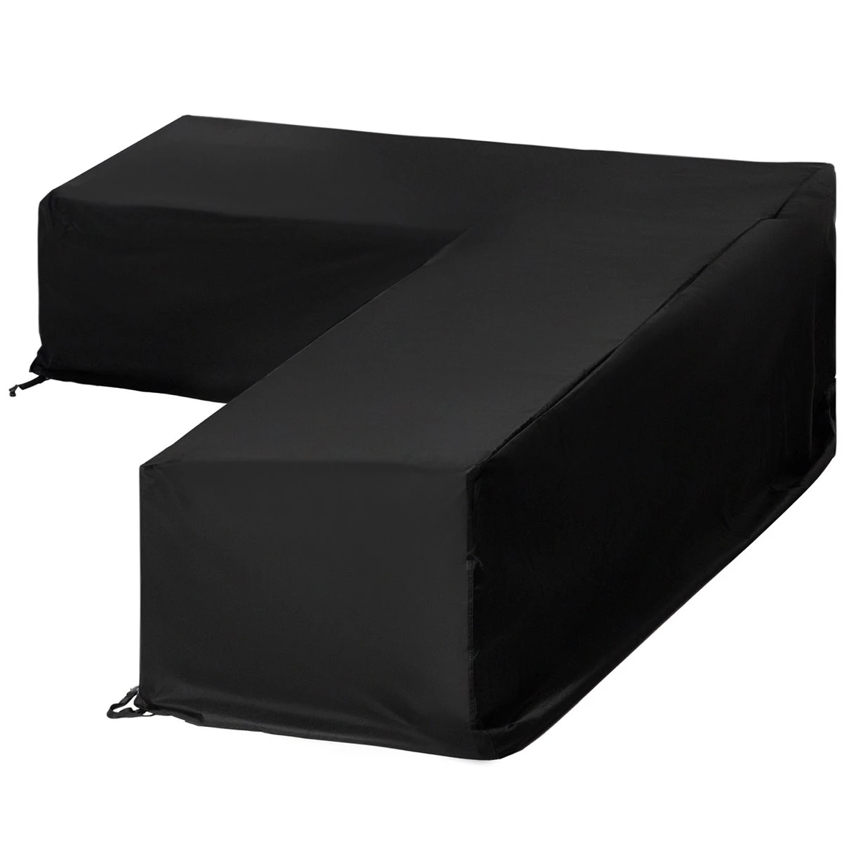 Outsunny Funda Protectora Para Muebles De Jardín En Forma De L Cubierta Para Sofás Exterior Con Hebillas De Tracción Tela Oxford 600D Impermeable 260x192x82 Cm Negro 3 Outsunny Funda Protectora Para Muebles De Jardín En Forma De L Cubierta Para Sofás Exterior Con Hebillas De Tracción Tela Oxford 600D Impermeable 260x192x82 Cm Negro