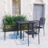 Set De Comedor De Jardín De 5 Piezas Vidrio Y Acero Negro VidaXL -Jardín Muebles Ventas 0f75693b8be3c16a55da3a578ffeb33315deff23 61fcdd465dcb45928c499e4323f1035e