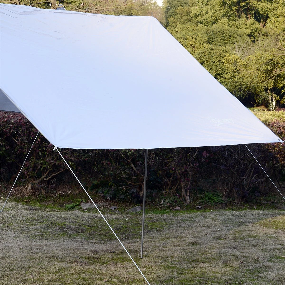 Outsunny Toldo De Refugio Portátil Impermeable Carpa Tienda De Campaña Grande Para Camping Playa Picnic Protección Solar Blanco 5 Outsunny Toldo De Refugio Portátil Impermeable Carpa Tienda De Campaña Grande Para Camping Playa Picnic Protección Solar Blanco - Imagen 3