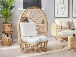 Silla De Ratán Beige/natural/blanco LIDO -Jardín Muebles Ventas 120f6f7d094051ac2aa20cc7796b37cb5bcb2b26 79a0213f848e41208ef42e9ea30aaa49