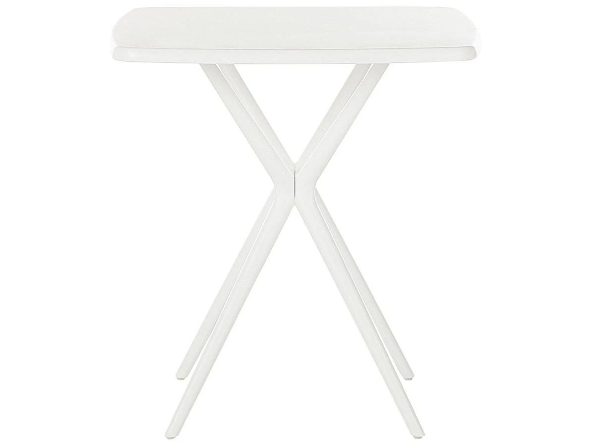 Conjunto De Comedor 4 Plazas De Material Sintético Blanco/negro SERSALE/CAMOGLI 14 Conjunto De Comedor 4 Plazas De Material Sintético Blanco/negro SERSALE/CAMOGLI - Imagen 12