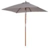 Outsunny Sombrilla Parasol De Jardín 200x150x230 Cm Sombrilla Rectangular Inclinable Con Doble Techo Y Poste Desmontable De Madera Para Terraza Patio Gris -Jardín Muebles Ventas 151246d2c51983e3f6d4df3bf7e4041365385242 a9df87345a484e6f9aea892d0459d741