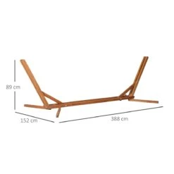 Outsunny Soporte Para Hamaca De Madera Plegable Ajustable De 3 Niveles Estructura Para Hamaca 217-380 Cm De Longitud Carga Máx. 150 Kg Para Jardín Terraza 388x152x89 Cm Teca 13 Outsunny Soporte Para Hamaca De Madera Plegable Ajustable De 3 Niveles Estructura Para Hamaca 217-380 Cm De Longitud Carga Máx. 150 Kg Para Jardín Terraza 388x152x89 Cm Teca -Jardín Muebles Ventas 15a11794024b71f8df87574b5637f26d7c08dabf 7872e397761246d58cadb0ddf4dfa56a