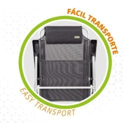 Silla Camping Reclinable Con Cojín Aktive -Jardín Muebles Ventas 169a8b8cdf0c9a9cac62249d6427579468f66772 a32cbb9ff6e04ceab07005ee8241e72b
