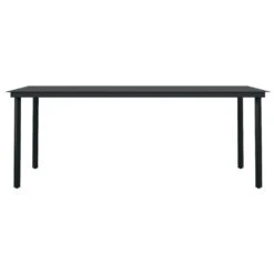 Juego De Comedor Para Jardín 9 Piezas Negro VidaXL 13 Juego De Comedor Para Jardín 9 Piezas Negro VidaXL -Jardín Muebles Ventas 17b8b5a95fb2db4cda6ed2774e7867021d2a4c69 a5557956749441d0be90dfb1b93e761d