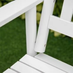 Outsunny Banco Mecedora De Jardín De 2 Plazas Banco Balancín De Madera Con Reposabrazos Y Respaldo De Listones Para Terraza Exterior Carga 250 Kg 125x68,5x102 Cm Blanco -Jardín Muebles Ventas 17c2e82c509557b3de2734c60734e7b56fcd7c52 e595d597260e45439f8eef3f20eff670