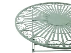 Mesa De Jardín De Metal Verde Claro ⌀ 70 Cm TRENTO -Jardín Muebles Ventas 1b64ec56aec1eb8d621e51ea426d2d25756d9433 b42380e04c1c4182a62476329ba70f53