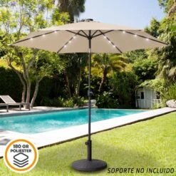 Sombrilla Para Jardín Hexagonal 18 Luces LED Inclinable Aktive -Jardín Muebles Ventas 1c94dbd06cd4163d5921cbc2051feb118c9c644f f0c634517f1b4691964ee944eb966b36