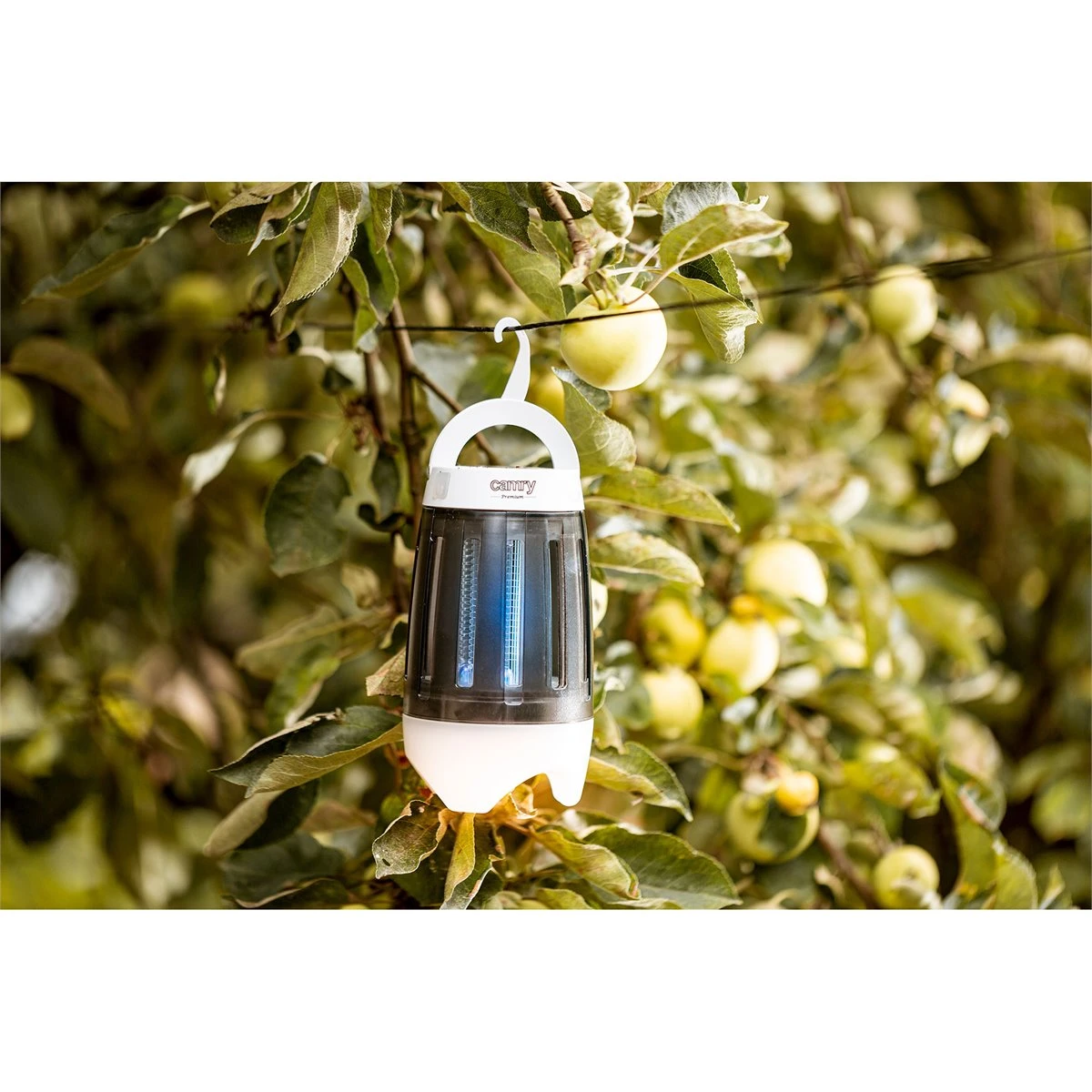 Camry CR 7935 Lámpara Anti-mosquitos, Lámpara Camping LED 2 En 1, Recargable USB Radio Acción 40 M², Camping, 2 , Blanco/Negro 4 Camry CR 7935 Lámpara Anti-mosquitos, Lámpara Camping LED 2 En 1, Recargable USB Radio Acción 40 M², Camping, 2 , Blanco/Negro - Imagen 2
