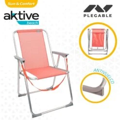 Silla Plegable Fija Aluminio Coral Aktive 11 Silla Plegable Fija Aluminio Coral Aktive -Jardín Muebles Ventas 203223c7c44c1f72292b3e589131425f9d27abc9 a6321103d53c457c943ccda24e90f0a5