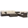Outsunny Conjunto De Muebles De Jardín De Ratán 6 Piezas Sofá Doble Sofá De 3 Plazas 2 Sillones Individuales 2 Mesas Auxiliares Con Almacenamiento Y Cojines Acolchados Marrón Y Crema -Jardín Muebles Ventas 22f966774d4d092fe20c59dd77e4c4316009fb72 7744734d26a44b398fe6a27b4e14ea76
