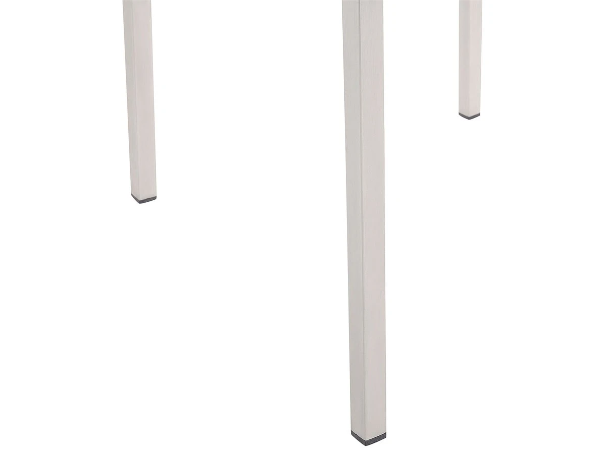 Conjunto De Jardín Mesa Con Tablero De Piedra Natural Pulida Gris 220 Cm, 8 Sillas En Ratán GROSSETO 9 Conjunto De Jardín Mesa Con Tablero De Piedra Natural Pulida Gris 220 Cm, 8 Sillas En Ratán GROSSETO - Imagen 7