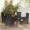 Juego De Comedor De Jardín 5 Piezas Con Cojines Ratán PE Negro VidaXL 1 Juego De Comedor De Jardín 5 Piezas Con Cojines Ratán PE Negro VidaXL -Jardín Muebles Ventas 3139f0bbcd65309438367310d5ecf7d8a8d28707 82585ebd33954d789c10c0336fdf42ac