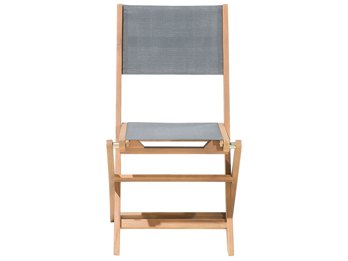 Conjunto De 2 Sillas De Madera Textileno Gris Oscuro CESANA 7 Conjunto De 2 Sillas De Madera Textileno Gris Oscuro CESANA - Imagen 5