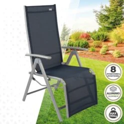 Silla Tumbona Plegable 8 Posiciones Aktive -Jardín Muebles Ventas 39eafc55e08388969eb16b40ce99a833166f2e95 6b19610aad1f47aebbfdbaf163cd72bf