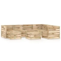 Set De Muebles De Jardín 8 Pzas Madera De Pino Impregnada Verde VidaXL 10 Set De Muebles De Jardín 8 Pzas Madera De Pino Impregnada Verde VidaXL -Jardín Muebles Ventas 3b36f8047230ac11007e89146622cf5d49beed64 53369bc154f84780b6fe5e942a24d13e