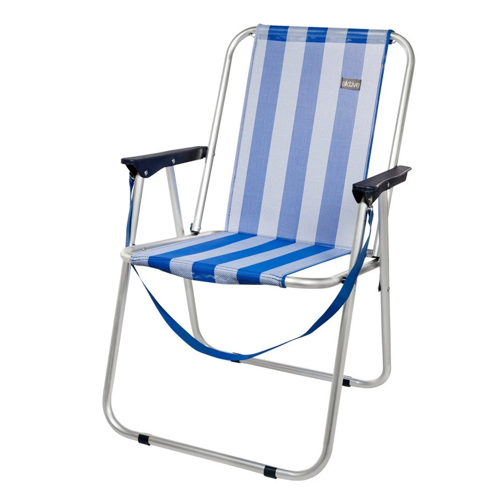 Silla Plegable Fija Aluminio Marinera Aktive 3 Silla Plegable Fija Aluminio Marinera Aktive