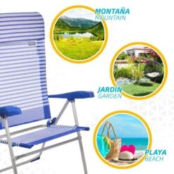 Silla Plegable Aluminio 7 Posiciones Con Cojín 47x61x118 Cm Aktive Beach 13 Silla Plegable Aluminio 7 Posiciones Con Cojín 47x61x118 Cm Aktive Beach -Jardín Muebles Ventas 3c31f3ef23770854c47badf9cc8491f8d2089dc0 d4823ab7e51c4f4da06c27ce37a23b88