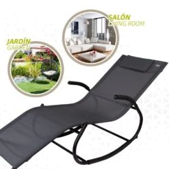 Tumbona Mecedora De Jardín Antracita Con Cojín Aktive 13 Tumbona Mecedora De Jardín Antracita Con Cojín Aktive -Jardín Muebles Ventas 3e7e0847757bcf173fafd665f4e08356135fba89 17fa63a363c741fd98e71c1ee74a4e8e