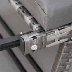 Outsunny Sofá De Ratán De 2 Plazas Convertible En Cama Individual Con Reposabrazos Abatibles Y Cojines Acolchados Jardín Patio Terraza 129x63x67 Cm Gris -Jardín Muebles Ventas 3ef8325dd9d30a46a0d47692fd4c1f13c399e264 af9dfd3b245e45b7867848a978e4c844