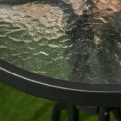 Outsunny Conjunto De Muebles De Jardín 3 Piezas Set De Muebles Exterior Incluye Mesa Con Encimera De Vidrio Templado Y 2 Sillones Plegable Con Respaldo Y Asiento De Texteline Gris -Jardín Muebles Ventas 3f0282427b6c7fa67de8a916d932824810254cbe 581d9a7375ee4236aef4e0491fddc6ee