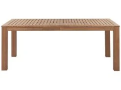 Mesa De Comedor De Madera De Eucalipto Clara 190 X 105 Cm MONSANO -Jardín Muebles Ventas 3f87c91b9b7c5f30aaab6e653c906bb3713978b2 ceb1ff1b45024eefbde44e1a135b6903