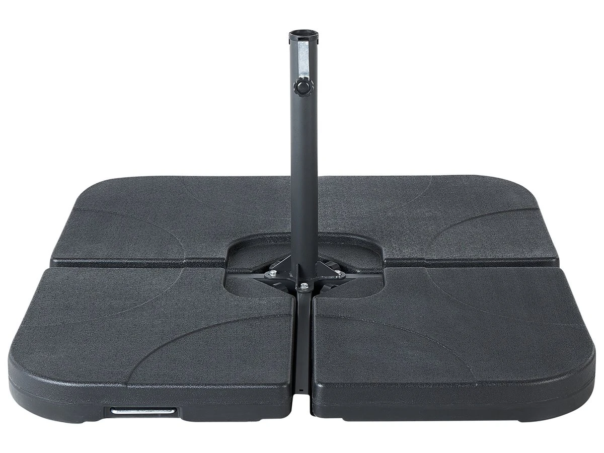 Base Para Sombrilla De Metal Negro 100 Cm VICCHIO 7 Base Para Sombrilla De Metal Negro 100 Cm VICCHIO - Imagen 5