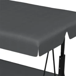 Outsunny Toldo De Repuesto Para Columpio De 3 Plazas Techo Universal Para Balancín De Jardín Tela De Poliéster Protección Solar 156x117x15 Cm Gris -Jardín Muebles Ventas 49fdd3b715402e5ee1471f8dbe92fb9c80be8f2a bc7df0659e39424187740586ec18b8e2