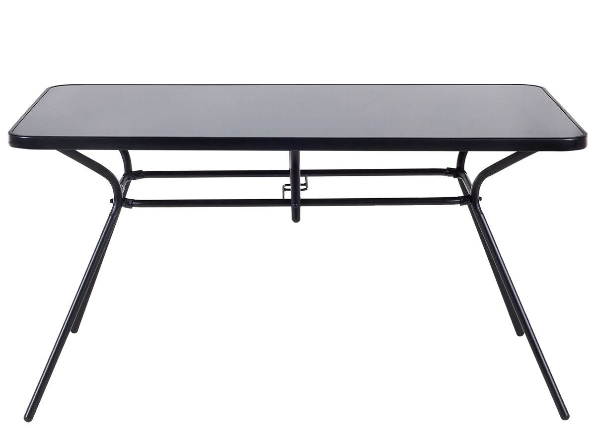 Conjunto De Jardín En Acero Negro Con 6 Sillas LIVO 9 Conjunto De Jardín En Acero Negro Con 6 Sillas LIVO - Imagen 7