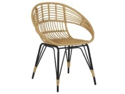 Conjunto De Balcón De Ratán Color Natural Negro PELLARO -Jardín Muebles Ventas 4c765af0a951d4c6aac06f91732ad638b697e385 0e4bb9a3d39a4b3c93a30039f7bb1dc6