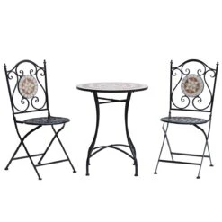 Outsunny Mesa De Jardín Mesa Mosaico Cerámica Y Redonda Mesita De Café Para Terraza Balcón Φ60x71cm -Jardín Muebles Ventas 4d2b790f5ba74f72b6b55985de6187de70881503 151fa78ddab643dc87ea14a54313baa2