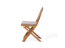 Conjunto De Dos Sillas De Jardín Madera De Acacia Marrón CENTO -Jardín Muebles Ventas 4fa2f79ecf0e3e628f1473bdaf9b5c2b0fe0d8ed 156a1fe270f043a2b34d05a8decac89c