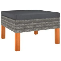 Set De Muebles De Jardín 6 Pzas Y Cojines Ratán Sintético Gris VidaXL -Jardín Muebles Ventas 5108b574a7ca7df209dc674dd6d76b54e1b19604 ce6267775ed84a1eb970d68292d964f6