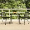 Juego De Comedor De Jardín 3 Piezas Ratán Sintético Negro VidaXL 2 Juego De Comedor De Jardín 3 Piezas Ratán Sintético Negro VidaXL -Jardín Muebles Ventas 51f55268c07e322412f9934f8b0ea020d27c417e 1f2820699af240609163c88366b84d84