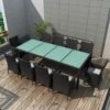 Set Comedor De Jardín 11 Piezas Y Cojines Ratán Sintético Negro VidaXL -Jardín Muebles Ventas 54f3af9d38dd23a153bd6379758c065a37b69ae9 db9557778da044ab86508ac86a732861