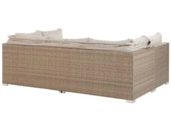 Conjunto De Jardín 5 Plazas De Ratán Color Natural Beige COCCOLIA -Jardín Muebles Ventas 55129e24c2f2ea7454bc92b6176cf81ee2f2a8c7 b974a58160fc44ceb2e264923be7eaa0