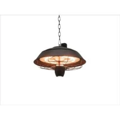 Estufa Para Exterior Acrilico Color Negro Serie Heat Vintage Cm