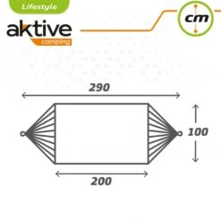 Hamaca De Algodón Portátil Para Jardín Aktive -Jardín Muebles Ventas 5b355cbea2aab57c19507e9f8ed437e6be11b709 b00150e911634a2e86af71796e330c31