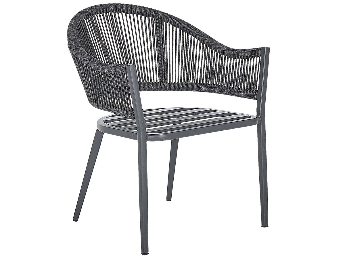 Conjunto De Jardín 4 Plazas Gris MILETO 7 Conjunto De Jardín 4 Plazas Gris MILETO - Imagen 5