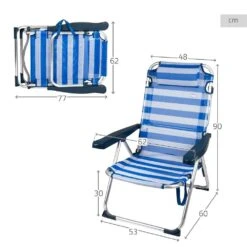 Silla De Playa Y Tumbona Plegable Rayas C/cojín Aktive -Jardín Muebles Ventas 5cf6a561c66fcac6cf110c4e0411bbd38f549565 b4d66857be504accae5cdcf988b4fd77