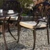 Conjunto De 4 Sillas De Metal Marrón Oscuro/beige ANCONA -Jardín Muebles Ventas 5eaa21b6bf75570ab4a1d968c3f7955b5d095409 6f846bbb3902454e8bd801497b9d3bf1