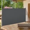 Outsunny Toldo Lateral Retráctil 300x160 Cm Pantalla Enrollable Mampara De Privacidad Y Protección Solar Para Jardín Balcón Terraza Gris -Jardín Muebles Ventas 5eb7cc806c3cc4b6a9c66dfe66726afecd36b4ae e216d0ac1d62423a9b1f17faa184bd40