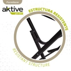 Mesa Cuadrada Plegable Jardín Aktive -Jardín Muebles Ventas 5f471068106063ea38fca68de7e2f10f99324071 5f9207a8d3e04067b57f6c2fe192d0c2